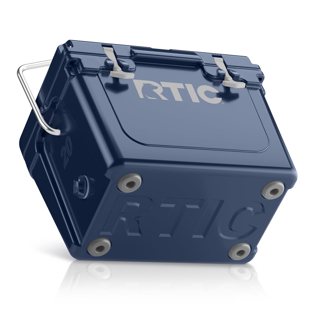 20 QT Ultra-Tough Cooler Navy - Image 6