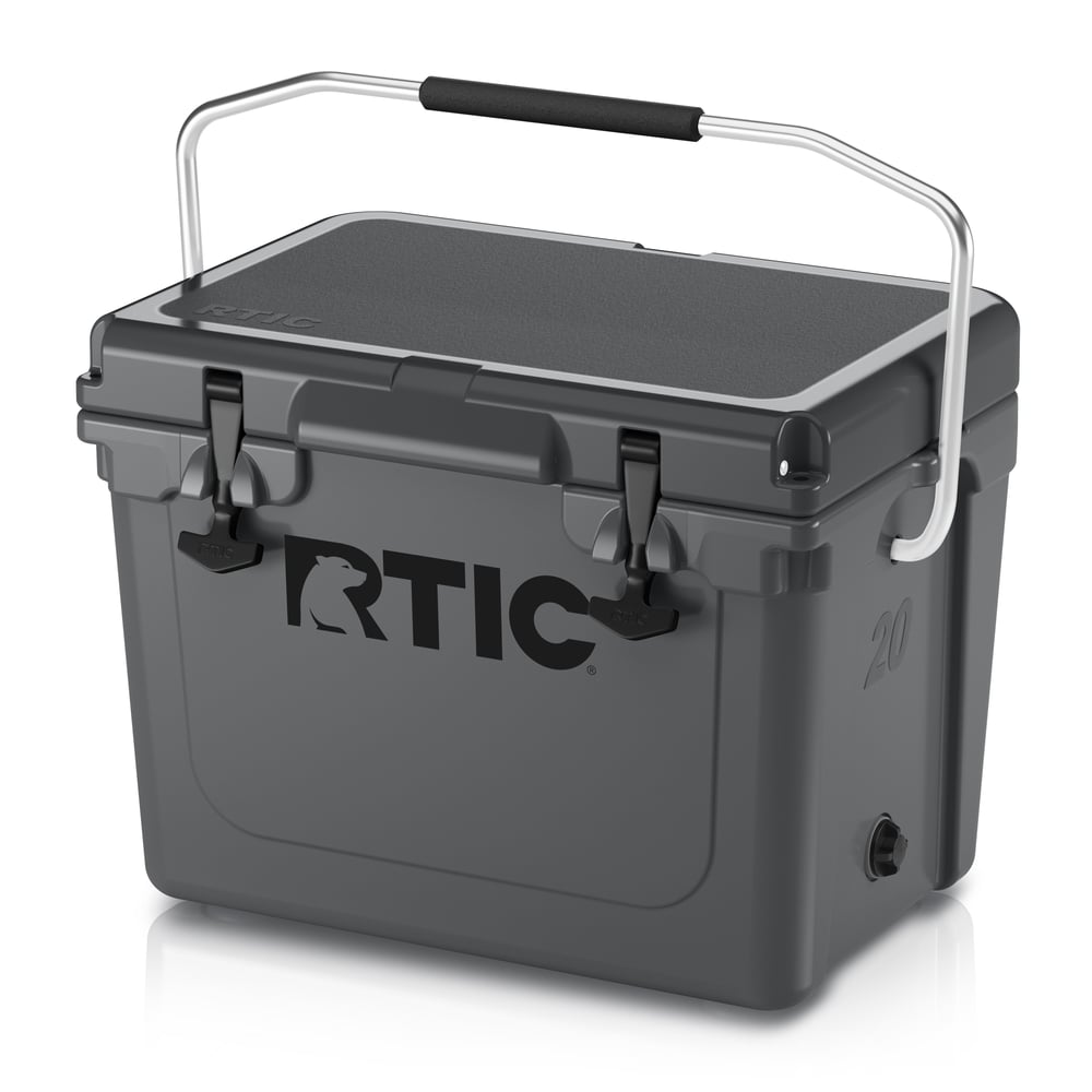 20 QT Ultra-Tough Cooler Dark Grey