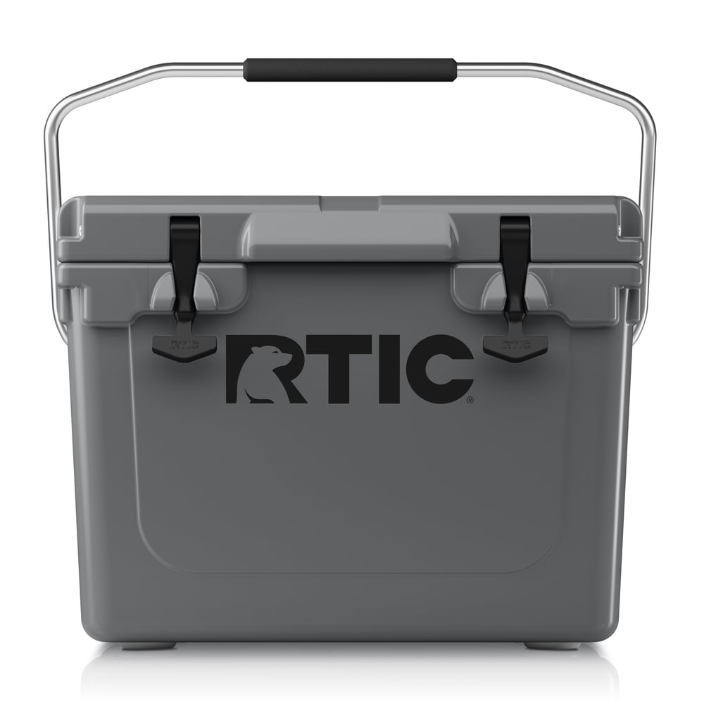 20 QT Ultra-Tough Cooler Dark Grey - Image 2