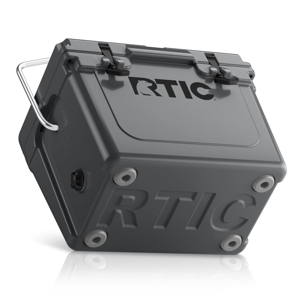 20 QT Ultra-Tough Cooler Dark Grey - Image 6