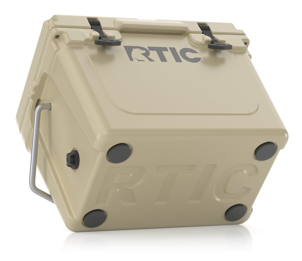 20 QT Ultra-Tough Cooler Tan - Image 6