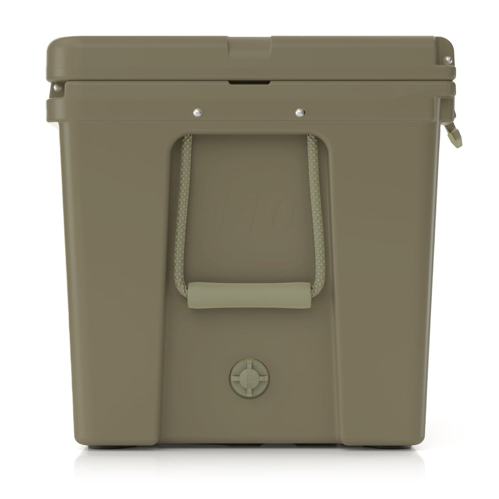 110 QT Ultra-Tough Cooler Olive - Image 4