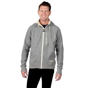 Men's Water-Repellent Full-Zip Hoodie Granite