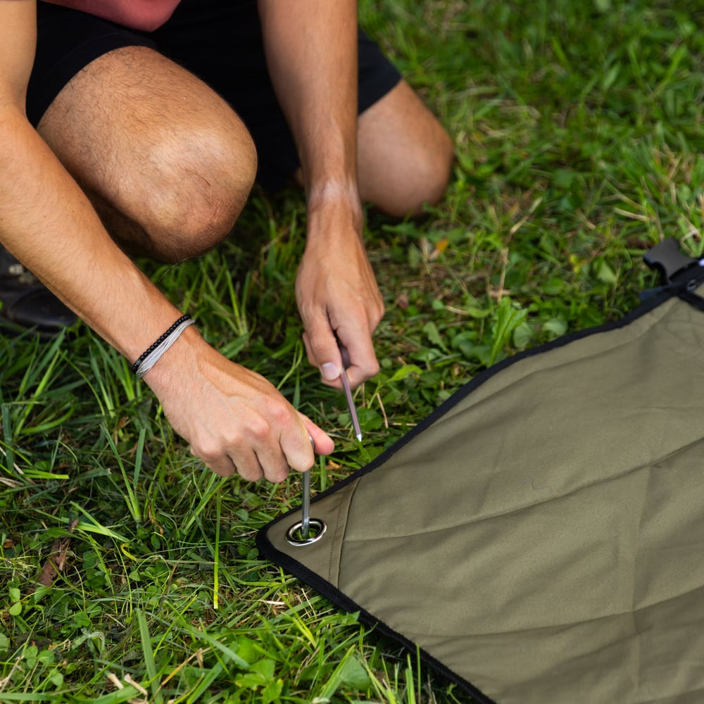 Anywhere Blanket Olive - Image 8