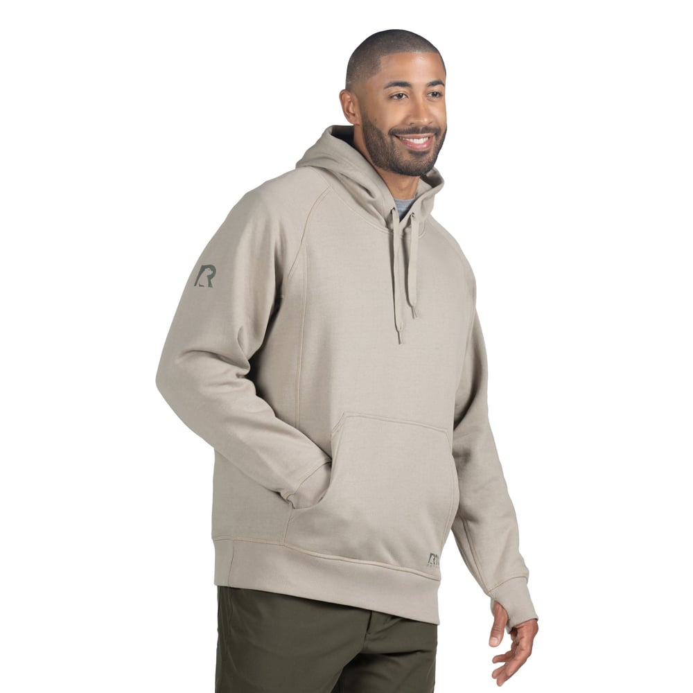 Water-Repellent Pullover Hoodie – Relaxed Fit Live Oak - Image 3